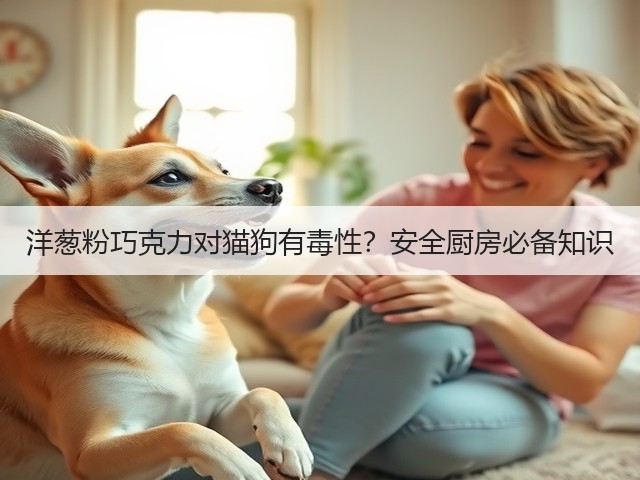 洋葱粉巧克力对猫狗有毒性？安全厨房必备知识(图1)