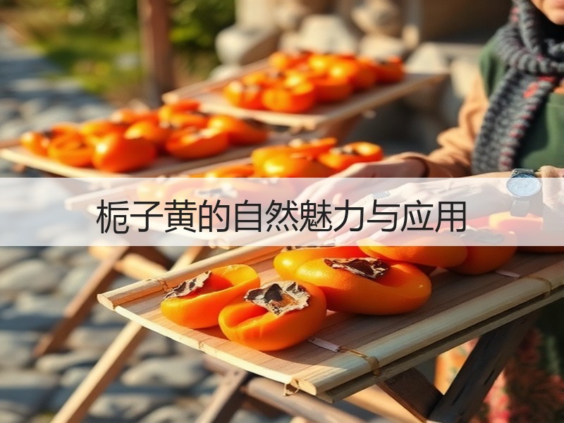栀子黄的自然魅力与应用