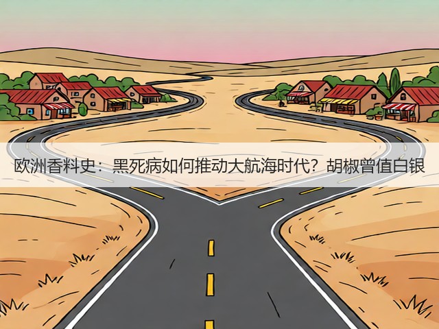 欧洲香料史：黑死病如何推动大航海时代？胡椒曾值白银(图3)