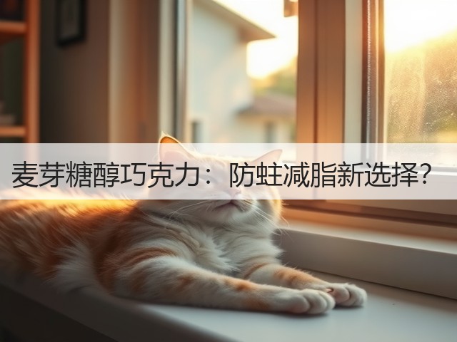 麦芽糖醇巧克力：防蛀减脂新选择？(图3)