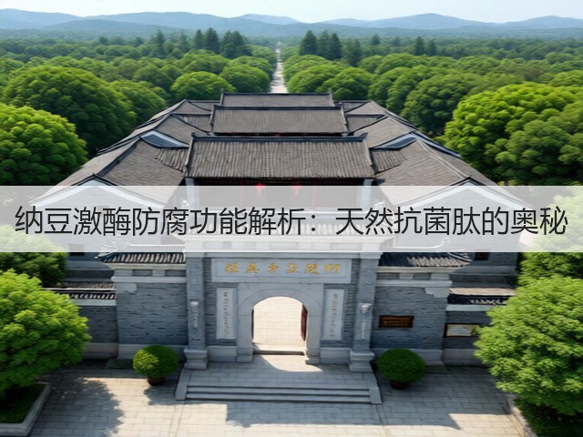 纳豆激酶防腐功能解析：天然抗菌肽的奥秘(图1)
