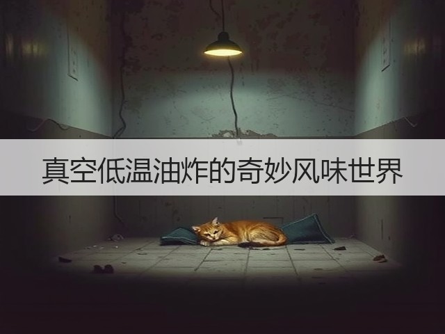真空低温油炸的奇妙风味世界(图2)
