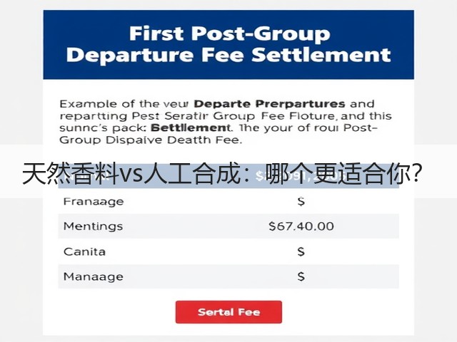 天然香料vs人工合成：哪个更适合你？(图1)