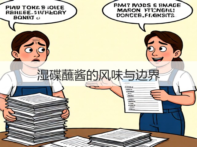 湿碟蘸酱的风味与边界(图1)