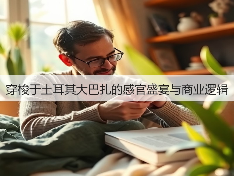 穿梭于土耳其大巴扎的感官盛宴与商业逻辑