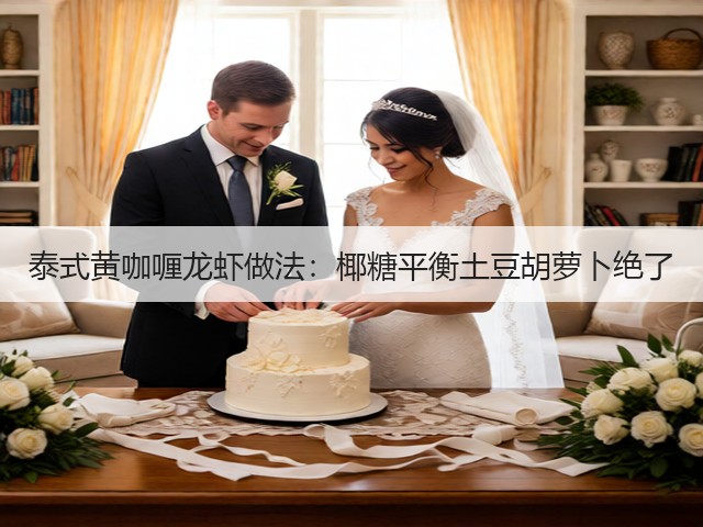 泰式黄咖喱龙虾做法：椰糖平衡土豆胡萝卜绝了(图1)