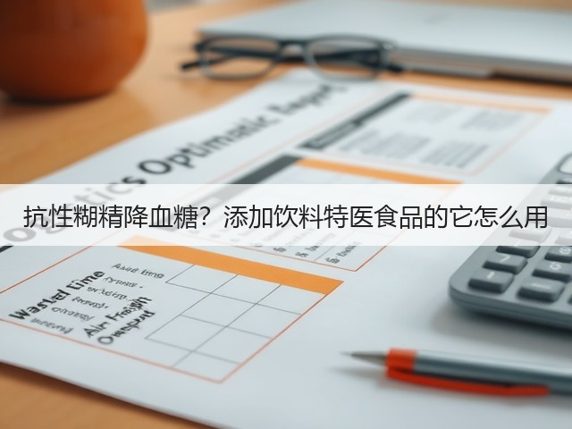 抗性糊精降血糖？添加饮料特医食品的它怎么用(图2)