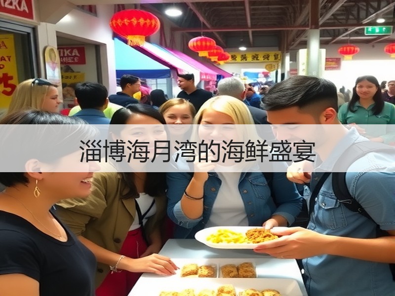 淄博海月湾的海鲜盛宴