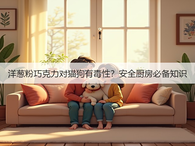 洋葱粉巧克力对猫狗有毒性？安全厨房必备知识(图5)