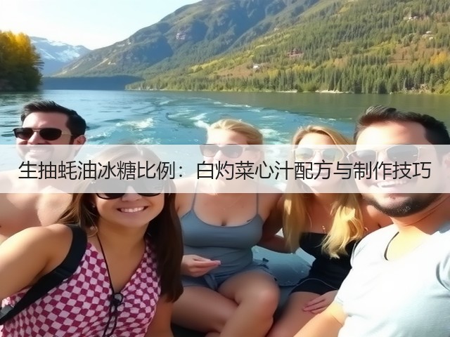 生抽蚝油冰糖比例：白灼菜心汁配方与制作技巧(图3)