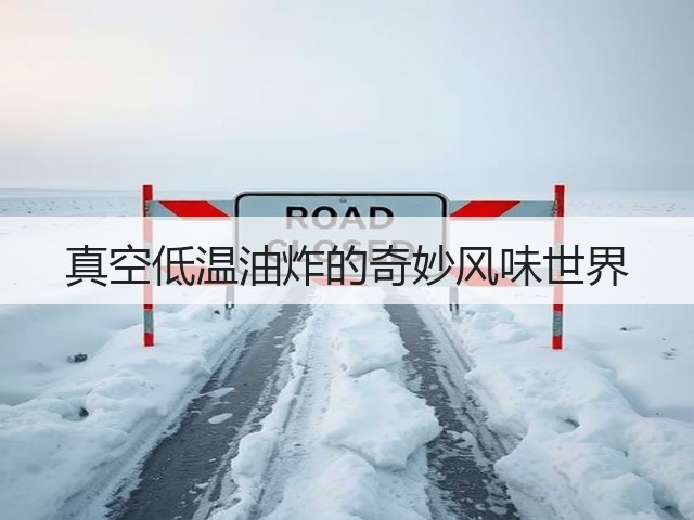 真空低温油炸的奇妙风味世界(图3)