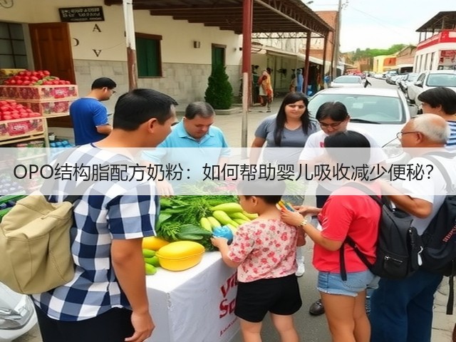 OPO结构脂配方奶粉：如何帮助婴儿吸收减少便秘？(图1)