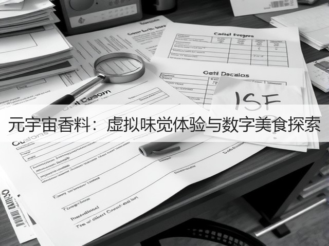 元宇宙香料：虚拟味觉体验与数字美食探索(图1)