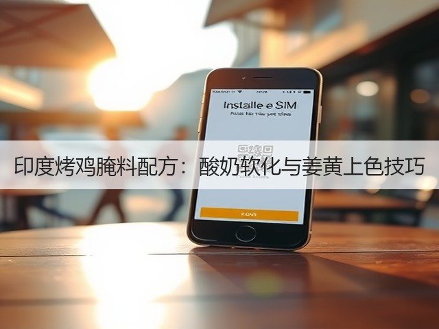 印度烤鸡腌料配方：酸奶软化与姜黄上色技巧(图1)