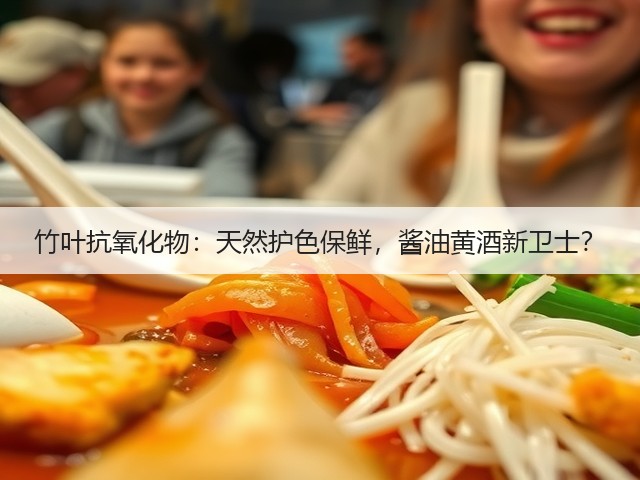 竹叶抗氧化物：天然护色保鲜，酱油黄酒新卫士？(图2)