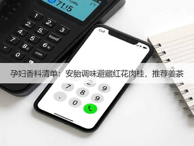 孕妇香料清单：安胎调味避藏红花肉桂，推荐姜茶(图1)