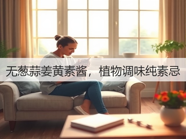 无葱蒜姜黄素酱，植物调味纯素忌(图2)