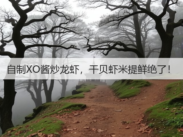 自制XO酱炒龙虾，干贝虾米提鲜绝了！(图1)