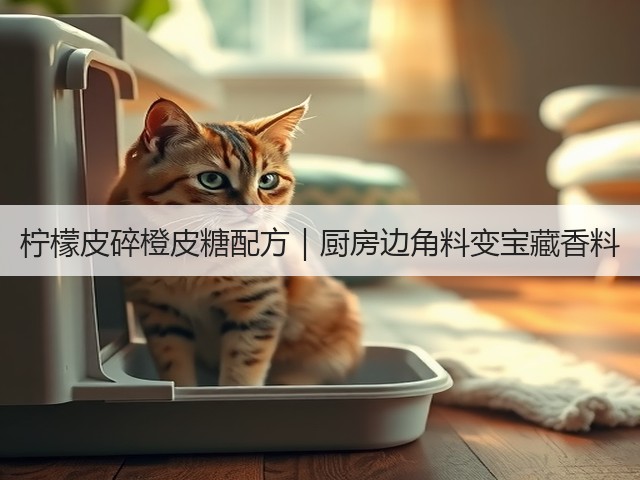柠檬皮碎橙皮糖配方｜厨房边角料变宝藏香料(图3)