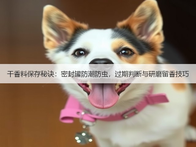 干香料保存秘诀：密封罐防潮防虫，过期判断与研磨留香技巧(图5)