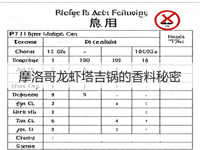 摩洛哥龙虾塔吉锅的香料秘密(图3)