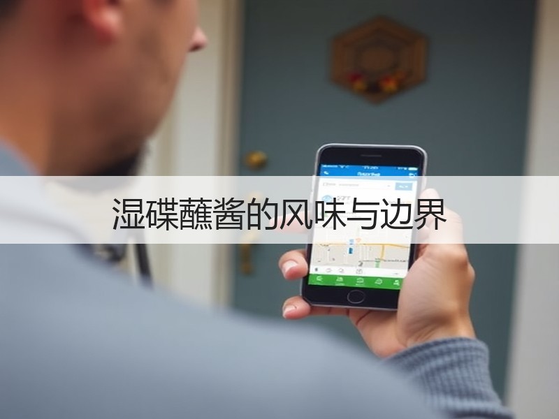 湿碟蘸酱的风味与边界