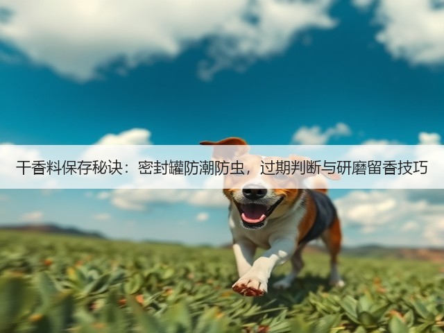 干香料保存秘诀：密封罐防潮防虫，过期判断与研磨留香技巧(图2)