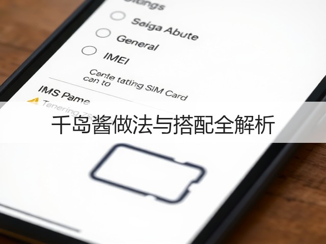 千岛酱做法与搭配全解析(图2)