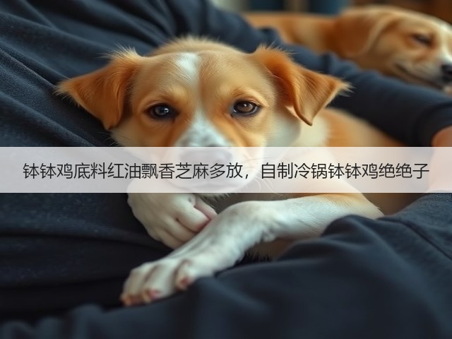 钵钵鸡底料红油飘香芝麻多放，自制冷锅钵钵鸡绝绝子(图1)