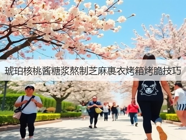 琥珀核桃酱糖浆熬制芝麻裹衣烤箱烤脆技巧(图1)