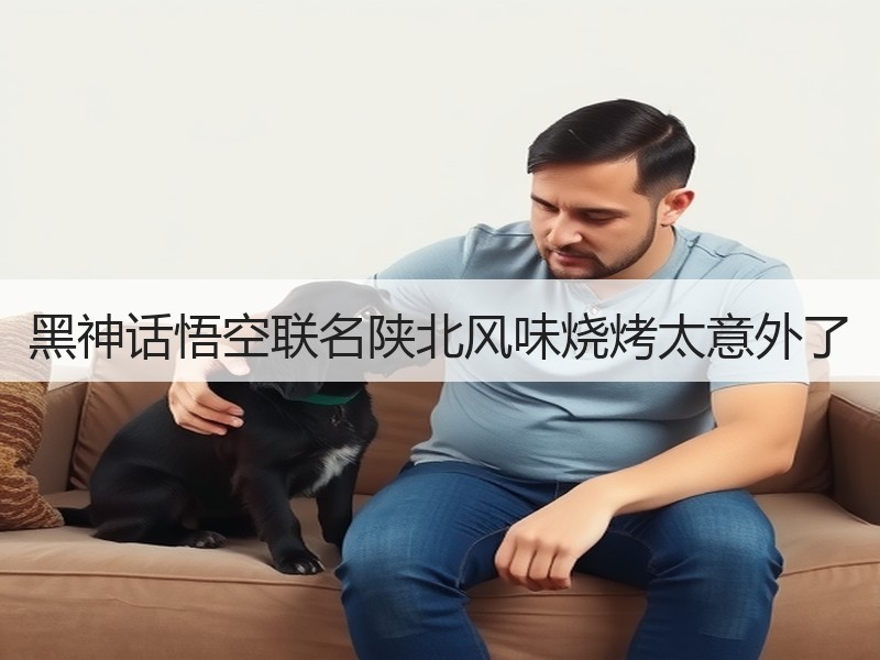 黑神话悟空联名陕北风味烧烤太意外了