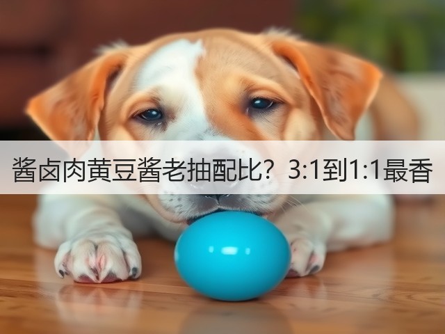 酱卤肉黄豆酱老抽配比？3:1到1:1最香(图2)