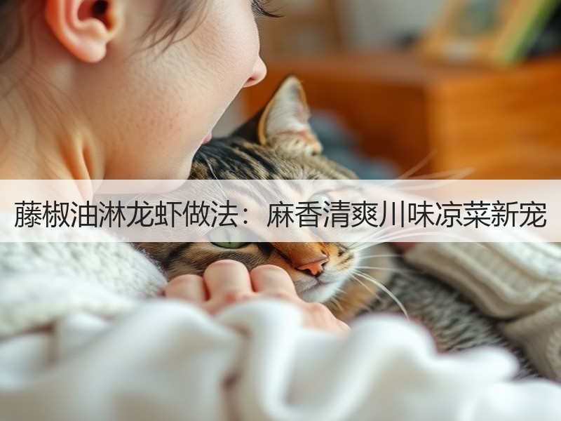 藤椒油淋龙虾做法：麻香清爽川味凉菜新宠