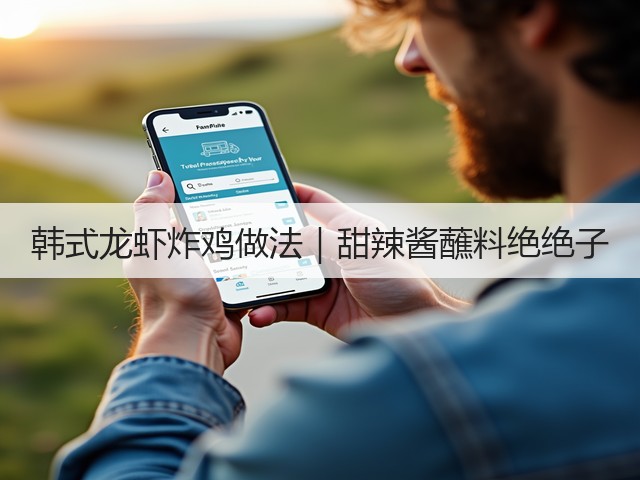 韩式龙虾炸鸡做法｜甜辣酱蘸料绝绝子(图3)