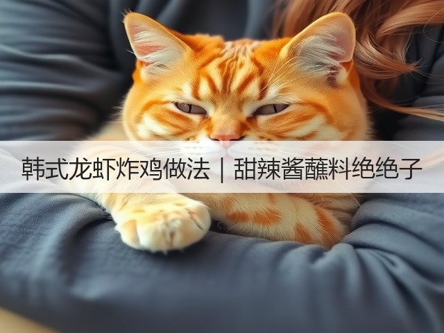 韩式龙虾炸鸡做法｜甜辣酱蘸料绝绝子(图1)