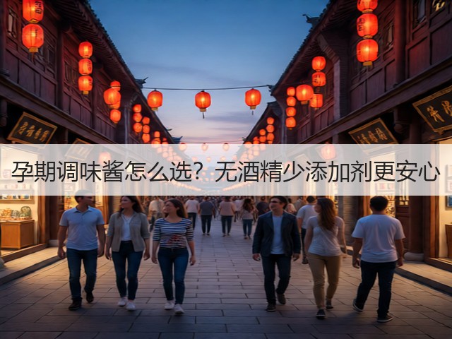 孕期调味酱怎么选？无酒精少添加剂更安心(图1)