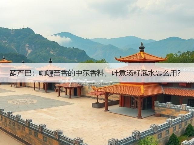 葫芦巴：咖喱苦香的中东香料，叶煮汤籽泡水怎么用？(图2)