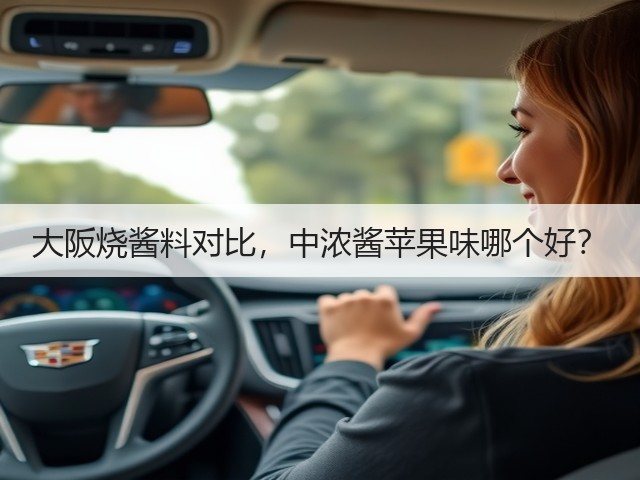 大阪烧酱料对比，中浓酱苹果味哪个好？(图3)