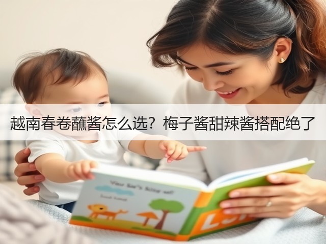 越南春卷蘸酱怎么选？梅子酱甜辣酱搭配绝了(图2)