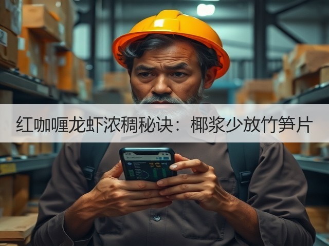 红咖喱龙虾浓稠秘诀：椰浆少放竹笋片(图1)