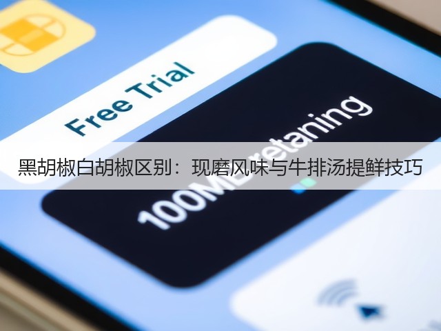 黑胡椒白胡椒区别：现磨风味与牛排汤提鲜技巧(图2)