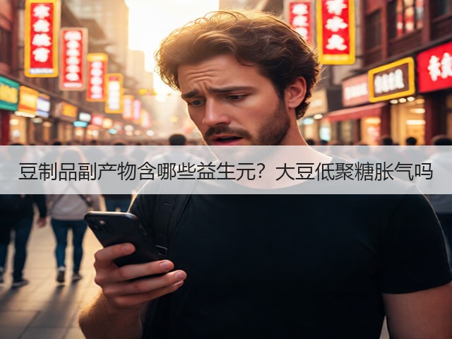 豆制品副产物含哪些益生元？大豆低聚糖胀气吗(图2)