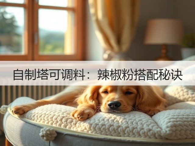 自制塔可调料：辣椒粉搭配秘诀(图1)