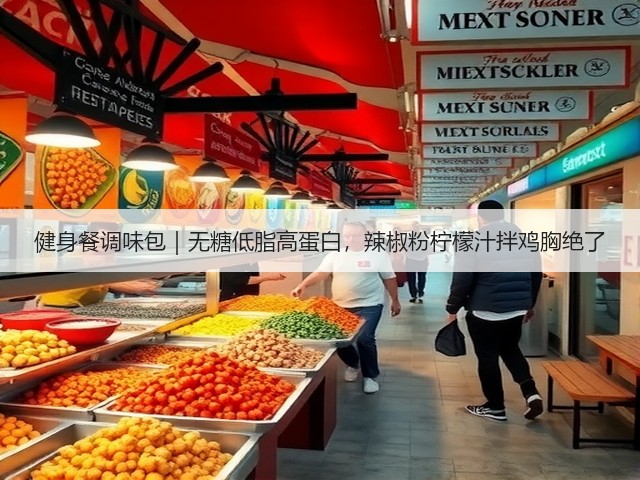 健身餐调味包｜无糖低脂高蛋白，辣椒粉柠檬汁拌鸡胸绝了(图2)