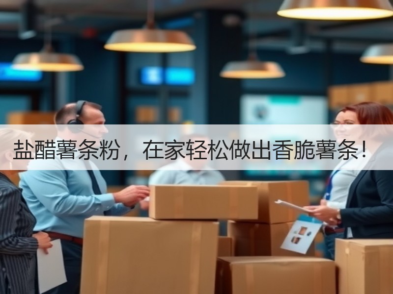 盐醋薯条粉，在家轻松做出香脆薯条！