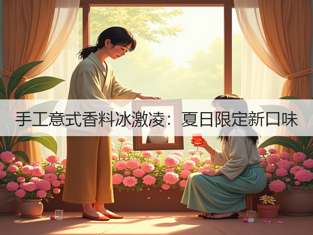 手工意式香料冰激凌：夏日限定新口味(图4)