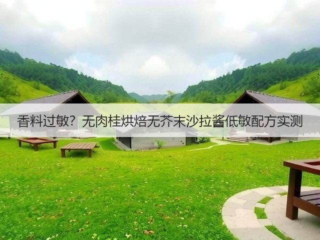 香料过敏？无肉桂烘焙无芥末沙拉酱低敏配方实测(图1)