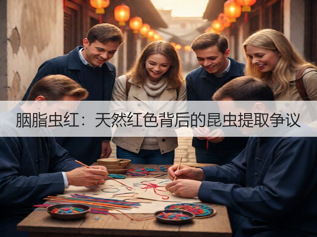 胭脂虫红：天然红色背后的昆虫提取争议(图1)