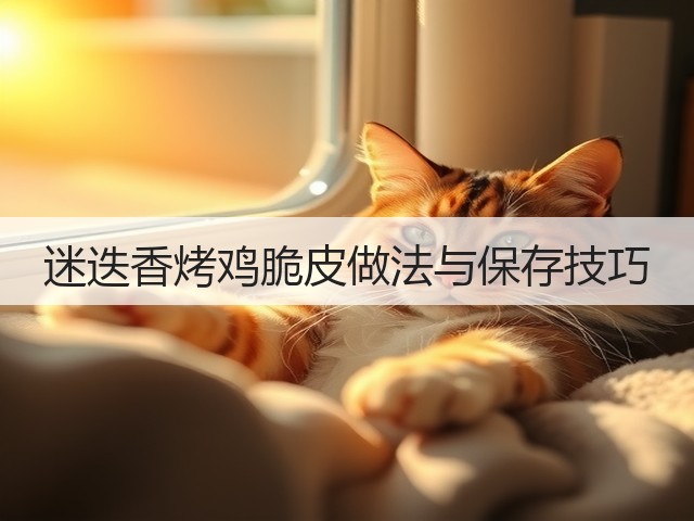 迷迭香烤鸡脆皮做法与保存技巧(图3)