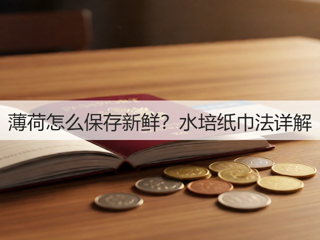薄荷怎么保存新鲜？水培纸巾法详解(图1)